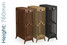 CI-RG-6-760-TH - Royal Georgian 6 Column Cast Iron Radiator H760mm x W266mm CI-RG-6-760-TH - Royal Georgian 6 Column Cast Iron Radiator H760mm x W266mm